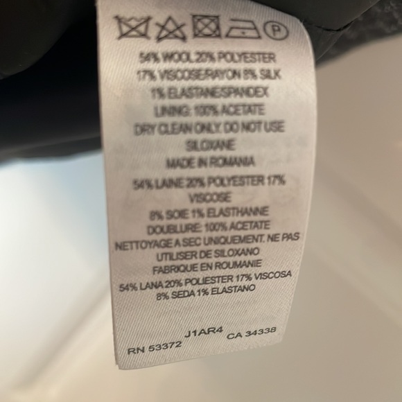 Wool Blend Wrap Dress - Picture 4 of 5